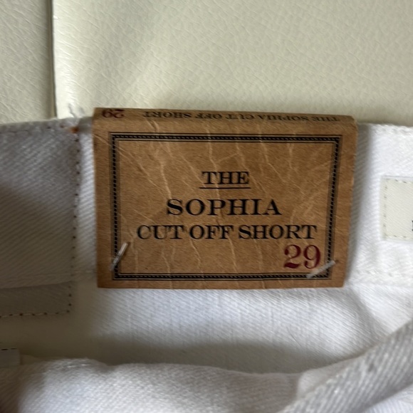 NWT RALPH LAUREN SOPHIA WHITE DENIM SHORTS, size 29 - Picture 3 of 5
